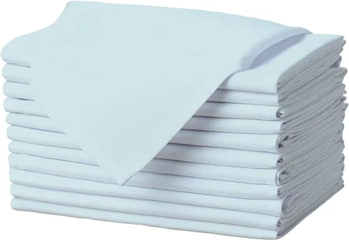 Vista 18 de Gee Di Moda – Servilletas de tela – Servilletas de cena de 43 x 43 cm de color berenjena – Juego de 12 servilletas de tela lavables y absorbentes