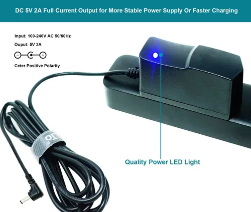 Vista 2 de MaxLLTo™ Cable adaptador de corriente para cargador de corriente alterna para tableta RCA de 7 pulgadas/9 pulgadas