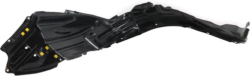 Vista 6 de Evan-Fischer - Protector de guardabarros delantero compatible con Toyota C-HR 2018 con espuma aislante para lado del pasajero