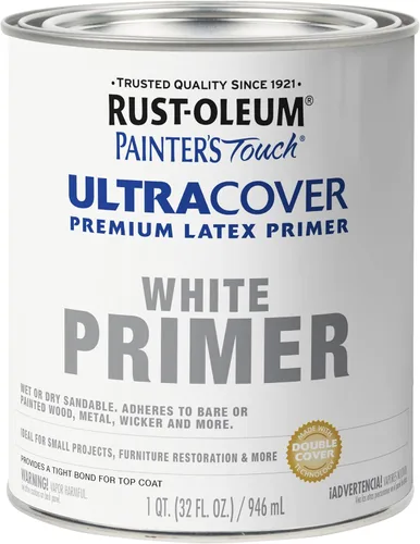 Vista 23 de Rust-Oleum 1976502 Painter's Touch - Pintura de látex, cuarto de galón, negro plano, 32 onzas líquidas, (paquete de 1)
