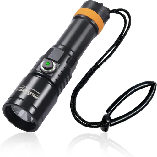 ORCATORCH D530 - Luz de buceo de 1500 lúmenes con luz blanca fría de 6500 K