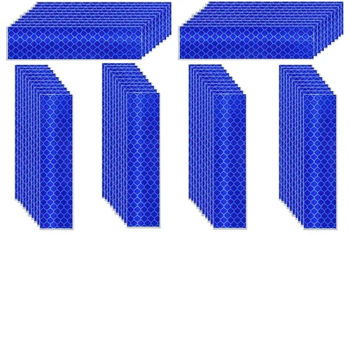 Vista 139 de Adhesivos reflectantes reflectantes de 1 pulgada de diámetro, reflector, impermeable, cinta adhesiva de advertencia de alta visibilidad