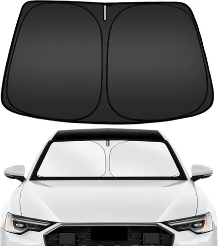 Vista 80 de ARISMOTOR Parasol para parabrisas para BMW X3 2018-2025, ajuste personalizado plegable, protector de parasol y visera solar para ventana delantera