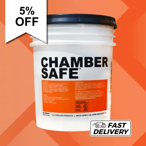 Vista 2 de Chamber Safe - Mortero refractario, 5 galones