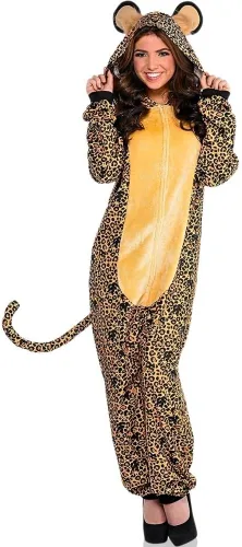 Amscan Disfraz de mono con cremallera - adulto talla grande, 1 pieza