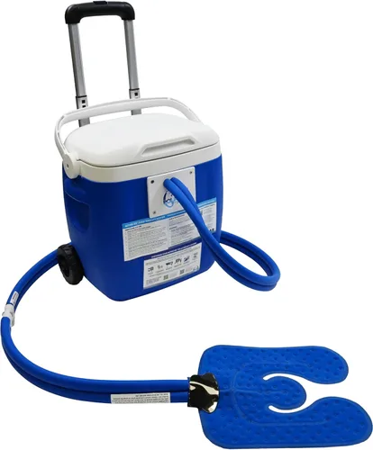 Vista 9 de Sistema de máquina de hielo para terapia de frío de cobertura extendida de cadera Polar Active Ice con almohadilla de compresión de terapia de 31,8