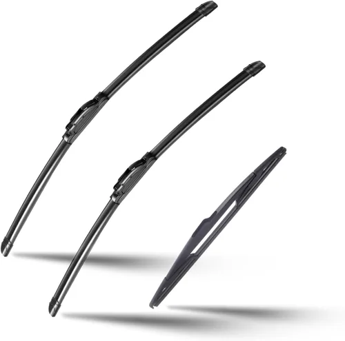 3 limpiaparabrisas de fábrica para Jeep Cherokee 2014-2021, repuesto de equipo original para limpiaparabrisas delantero de 26 + 18 pulgadas y