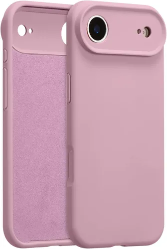 Vista 37 de Funda de silicona para iPhone Air, con [protección completa de la cámara] [forro de microfibra suave antiarañazos], funda de silicona líquida ultra