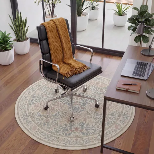 Vista 57 de Tapete para silla de oficina de 30 x 48 pulgadas para suelo de baldosas de madera dura, protector de alfombra debajo del escritorio para silla