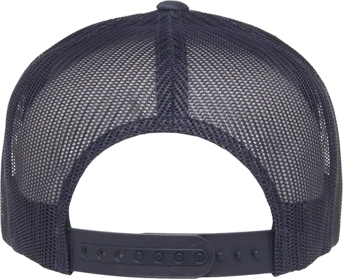 Vista 3 de Yupoong Gorra de camionero estándar Yp Classic para hombre, azul marino, OSFA