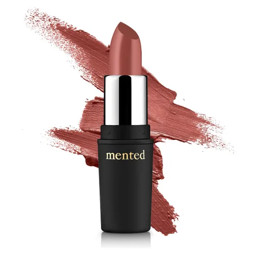 Vista 12 de Mented Cosmetics - Lápiz labial nude para mujeres, lápiz labial semimate de larga duración, hidratante vegano, sin parabenos y libre de crueldad
