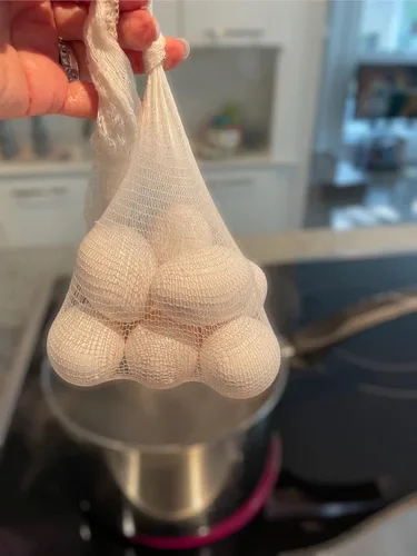 Vista 7 de Regency Wraps Calcetines de sopa, paquete de 100 unidades de 24 pulgadas, bolsas de malla 100% de algodón; para caldos transparentes, deliciosas