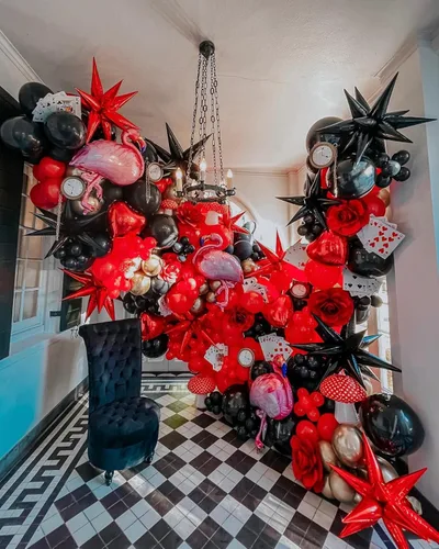 Vista 8 de 3 globos de aluminio con forma de estrella de explosión 3D de 26 pulgadas, globos de aluminio negro con forma de cono de estrella para cumpleaños