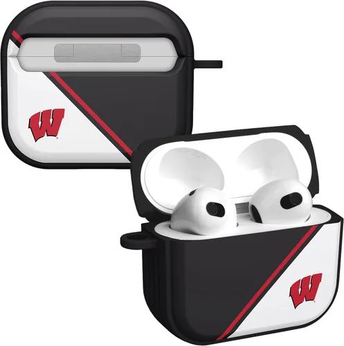 Vista 17 de AFFINITY BANDS Wisconsin Badgers Camo HDX - Funda compatible con Apple AirPods Generaciones 1 y 2