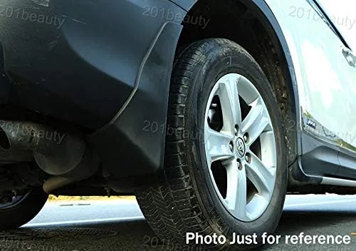 Vista 2 de 4 unids Car SUV Mud Flap Guard Guardabarros Mudflap para Toyota HiLux 2016 2017 2018 2019 2020 2021 2022 2023