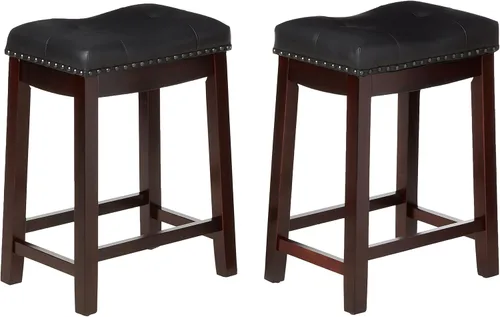 Vista 14 de Angel Line Cambridge - Taburete acolchado con cojín