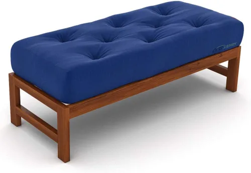 Vista 10 de Nirvana Futons Colchón de futón extra grueso de alta calidad de 10 pulgadas, sarga caqui, fabricado en Estados Unidos