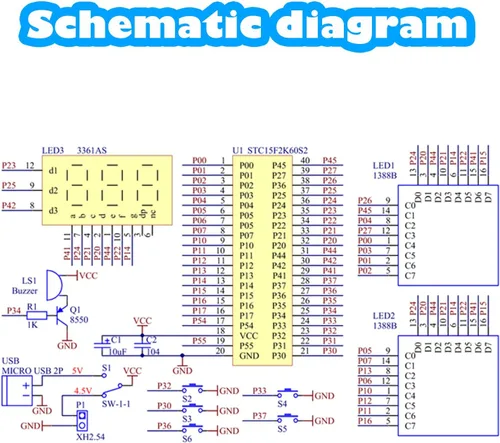 Vista 3 de PEMENOL Kit de soldadura de juego de bricolaje para principiantes, 4 juegos retro, proyecto de electrónica STEM con brillo ajustable, interruptor