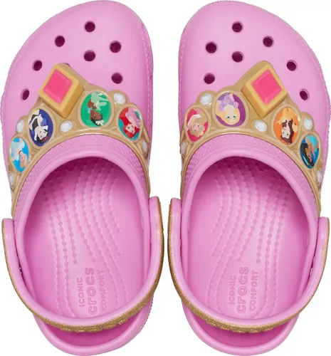 Vista 4 de Crocs unisex-child Kids' Disney Princess Light Up Clog Disney Light Up Shoes