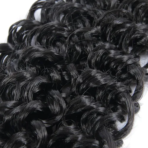 Vista 5 de 8 Paquetes de Cabello Rizado con Ganchillo GoGo para Mujeres, Cabello Rizado con Ganchillo para Trenzas de Ola Profunda, Extensiones de Cabello