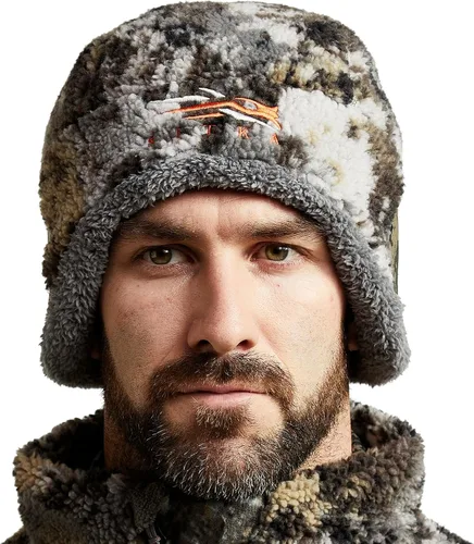 Vista 2 de SITKA Gear Gorro de caza Fanatic Windstopper aislado transpirable con cola blanca elevada para hombre
