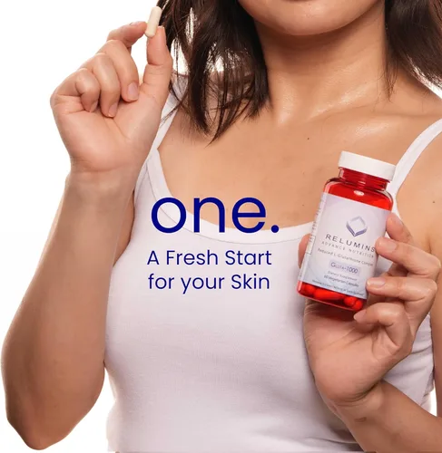 Vista 6 de Relumins Complejo de suplementos de L-glutatión – Resplandor interior para el día de la madre – Glutatión reducido avanzado de 1000 mg con ácido