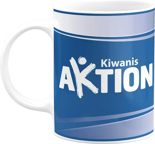 Vista 8 de Kiwanis International Ceramic Coffee Mug 11 OZ Tea Cup (Kiwanis International - 1)