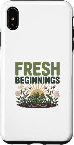 Vista 11 de Fresh Beginnings Bloom Where Dreams Plant Seeds Case for iPhone 16