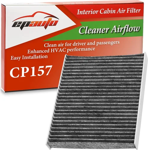 EPAuto CP157 (CF12157) Filtro de aire de cabina, reemplazo para Toyota Camry, Corolla, RAV4, Prius, Highlander, Sienna, Lexus RX, NX, ES, Subaru