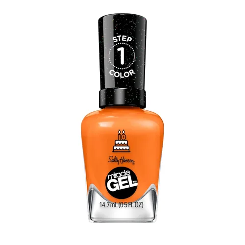 Vista 122 de Sally Hansen Miracle Gel™ x Jared McCain, GOAT Gold, Larga duración, fórmula tipo gel, sin necesidad de lámpara UV, esmalte de uñas dorado