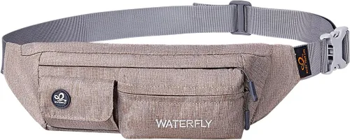 Vista 25 de Waterfly - Cangurera delgada de poliéster suave, resistente al agua, para hombre y mujer, para exteriores, correr, escalar, llevar iPhone 5 6 Plus