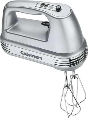 Vista 3 de Cuisinart HM-90BCS Power Advantage Plus Mezclador de mano de 9 velocidades con estuche de almacenamiento, cromo cepillado y tostadora clásica de 4