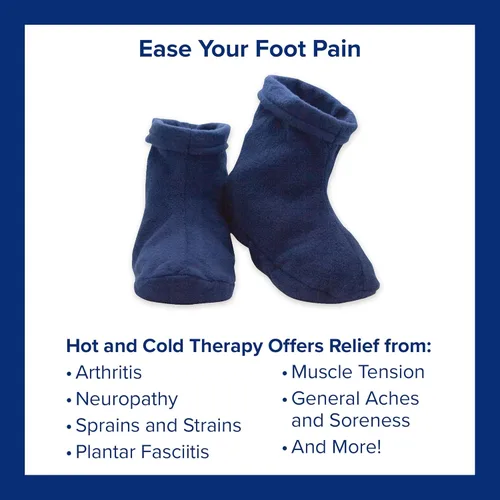 Vista 6 de Carex Health Brands Bed Buddy - Pies cálidos, azul, clavo, canela y eucalipto