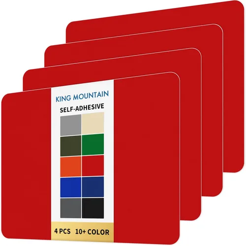 Vista 153 de KING MOUNTAIN Parche de reparación de lona de 9 x 11 pulgadas, 2 piezas, parche de tela impermeable autoadhesivo para sofás, tiendas de campaña