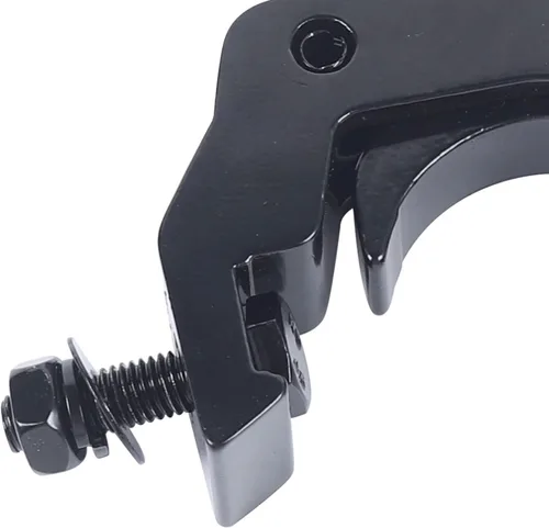 Vista 7 de Paquete de 8 abrazaderas de iluminación de escenario, braguero de luz de DJ resistente para carga de 1.575-2.047 in, 330 libras, abrazadera