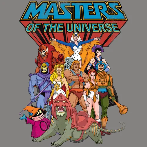 Vista 2 de Masters of The Universe TV Series The Whole Group Gang Toddler T-Shirt Tee
