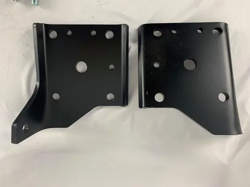 Vista 6 de BST BSSP Kit de placa de choque de resorte de hoja múltiple con pernos para Chevry Nova Camaro Firebird 1968-1972 con tachuelas de muelles multihoja