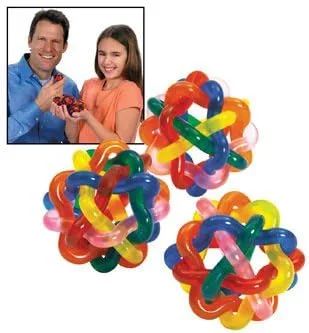 Bolas entrelazadas coloridas