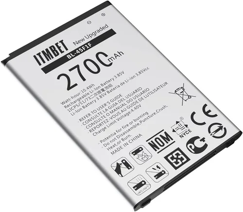 Vista 4 de [2700 mAh] Batería BL-45F1F, repuesto de batería de 3.8 V mejorada para LG Phoenix 3 LG Aristo MS210 M150 M151 M210 Risio 2 Fortune M153 Fortune 2