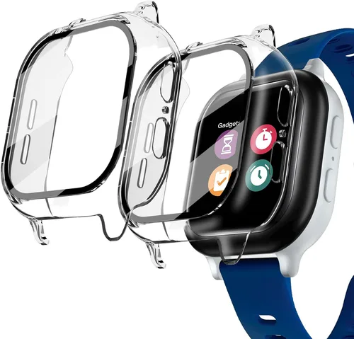 Vista 20 de Kuaguozhe Paquete de 2 fundas compatibles con Gizmo Watch 2, protector de pantalla para niños (paquete de 2), funda protectora general