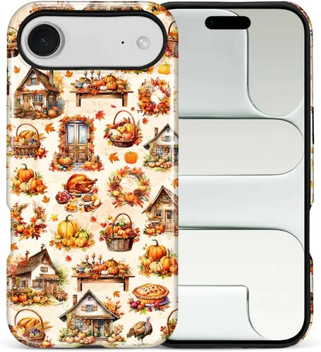 Vista 66 de Funda para iPhone 13 iPhone 14, a prueba de golpes, funda protectora híbrida de 2 capas, doble protección contra caídas, antiarañazos, diseño Rojo