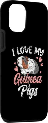 Vista 3 de Funda para iPhone 15 I Love My Guinea Pigs Animal Cute Pet Guinea Pig Lover