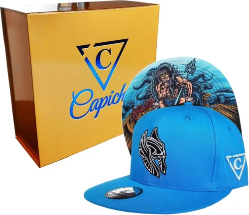 Vista 2 de Capiche - Gorra de visera plana de serie especial, talla única, unisex, hombre, más de 99 diseños