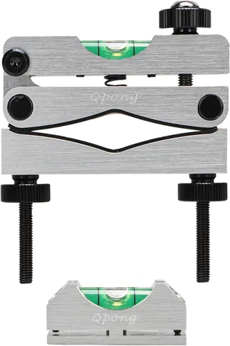 Kit de nivelación de alcance Picatinny Herramienta de nivelación universal magnética con sistema de nivelación de burbujas de alta precisión de Qpong