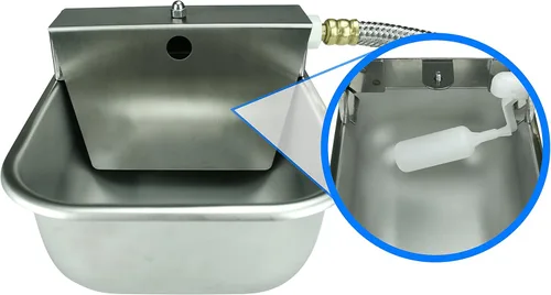 Vista 2 de Nelson - Dispensador automático de acero inoxidable a prueba de óxido, fácil de limpiar y desinfectar, instalación rápida con recarga de agua dulce