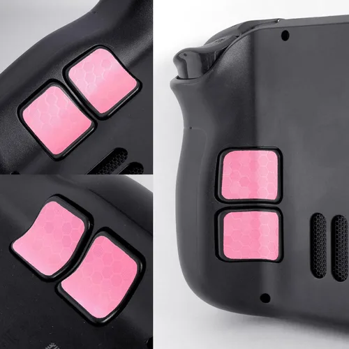 Vista 5 de TALONGAMES Touchpad Protector Compatible with Steam Deck OLEDSteam Deck Trackpad Skin, Back Button Grips Accessories