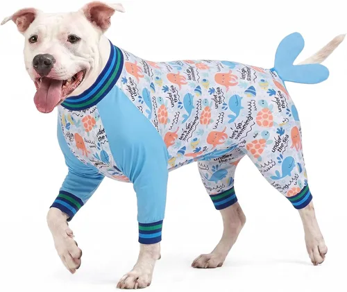 LovinPet Traje de recuperación para perros, protección antilamición de heridas para perros grandes y medianos, cuidado alternativo poscirugía de