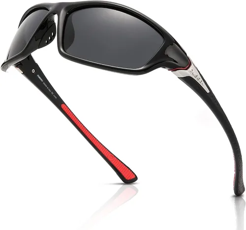 SKYWAY deportes gafas de sol con lente polarizada para hombres mujeres Ciclismo conducción Pesca UV400 Protección, Polarizado