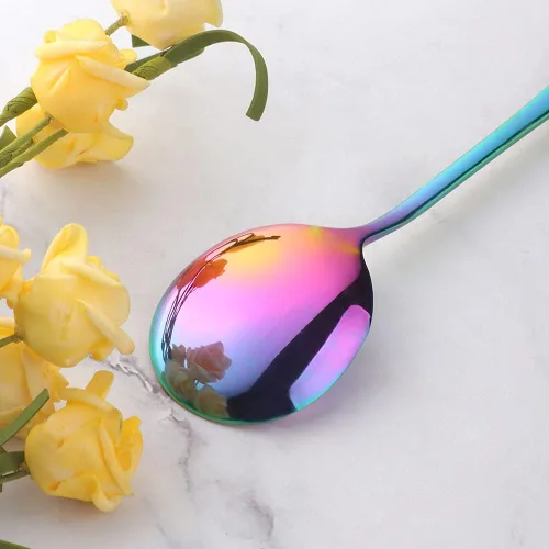 Vista 6 de Buyer Star Olla de acero inoxidable para derretir chocolate, mantequilla, queso, caramelo y jabón (arco iris n.º 0)