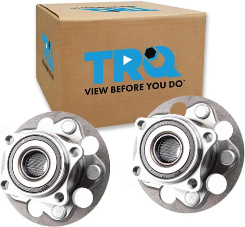 Vista 255 de Conjunto de rodamiento de rueda y buje TRQ para parte trasera izquierda y derecha, 2 piezas, compatible con Ford Expedition 2007-2010 y Lincoln